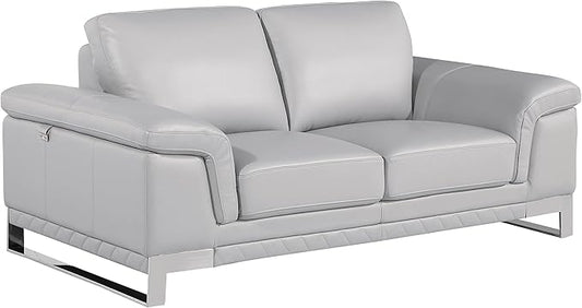 Blackjack Furniture Weston Collection Genuine Italian Leather Living Room by BlackjackFurniture