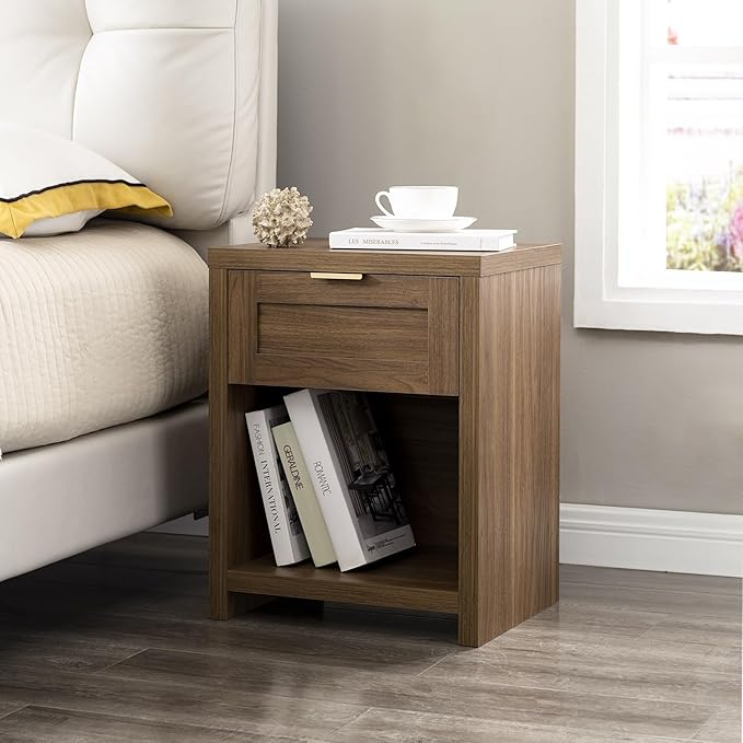 OAKHAM HOME Night Stand Set 2, Boho End Table - Image 2