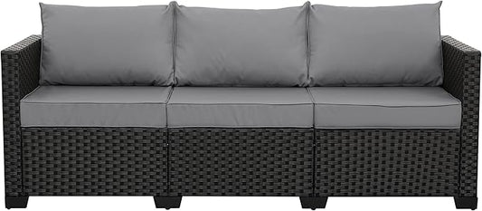 Rattan Star Patio Furniture Outdoor Couch Wicker Outdoor Furniture Patio Couch by RattanStar