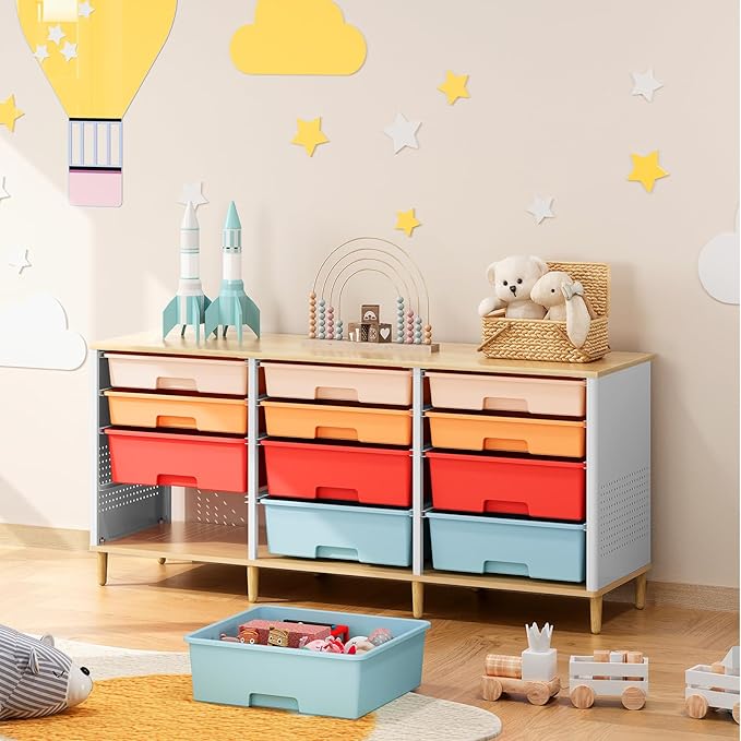 12 Drawers Storage Cabinet - Image 8