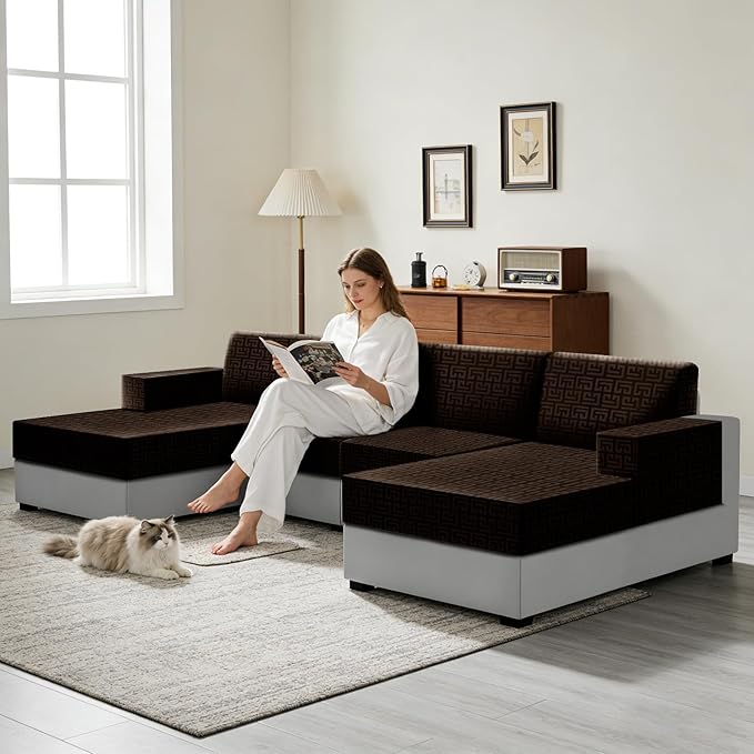 UNBBRRL Stretch Couch Backrest Cushion Cover - Image 6