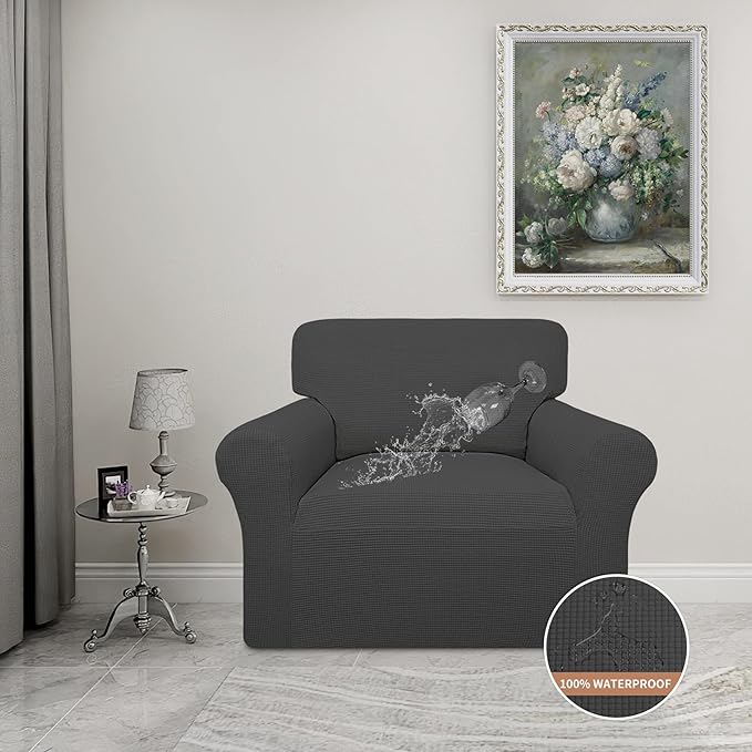Easy-Going 100% Waterproof Chair Couch Cover, Dual Waterproof Sofa Cover - Image 2