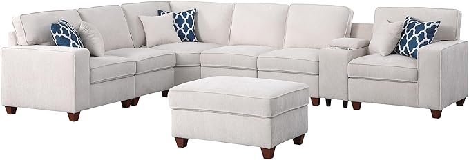 Ball & Cast 127" L-Shaped Sectional Couches - Image 2