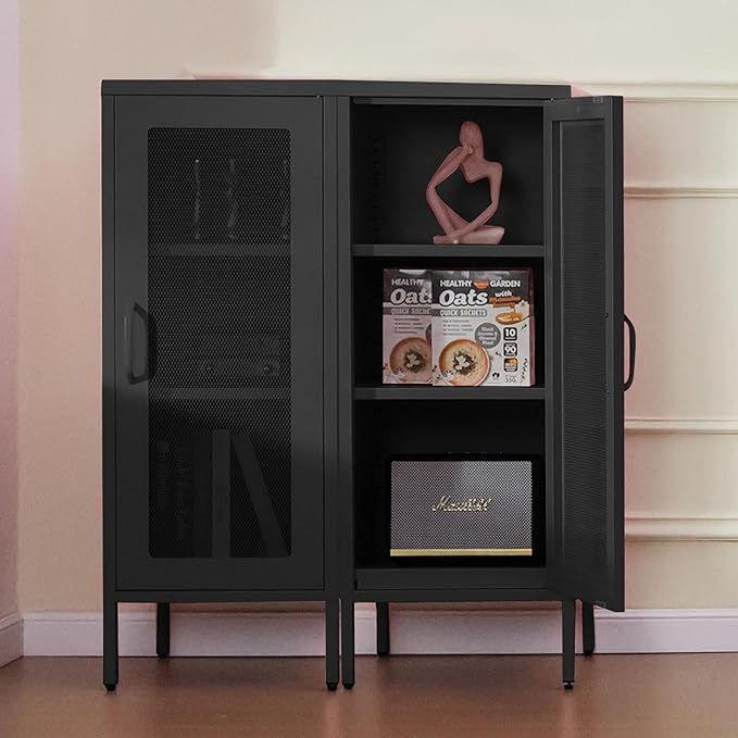 Slim Metal Storage Cabinet - Image 7