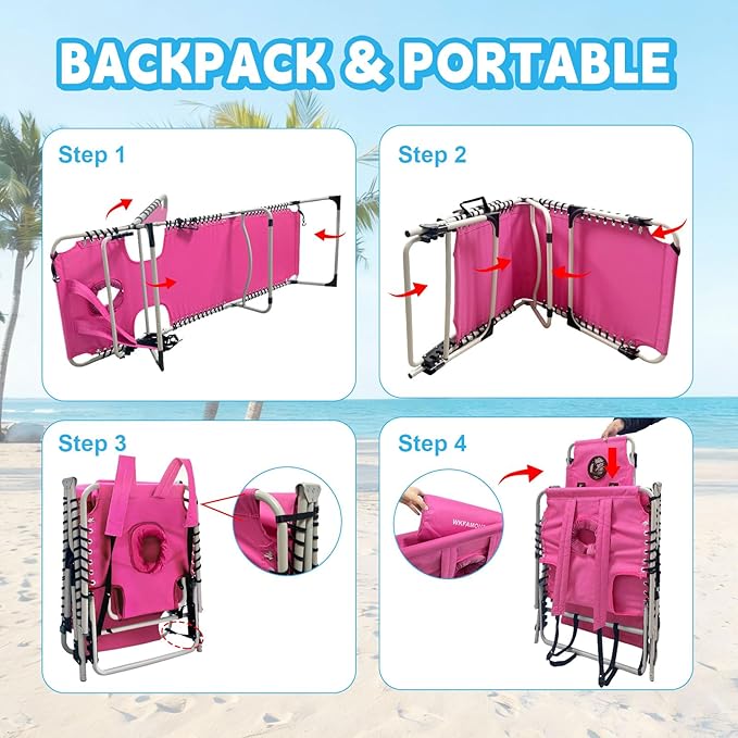 Backpack Sun Tanning Chair - Image 8