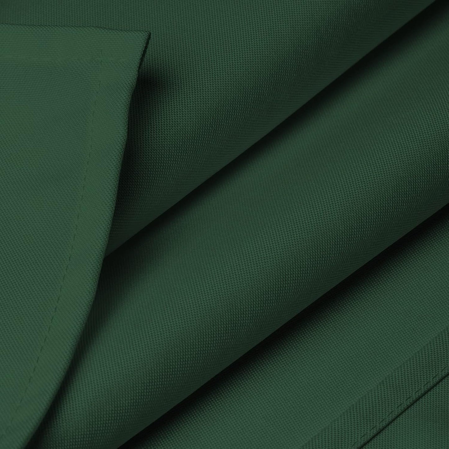 Lann's Linens - 10 Premium 70" x 120" Tablecloths for Wedding/Banquet/Restaurant - Rectangular Polyester Fabric Table Cloth - Hunter Green
