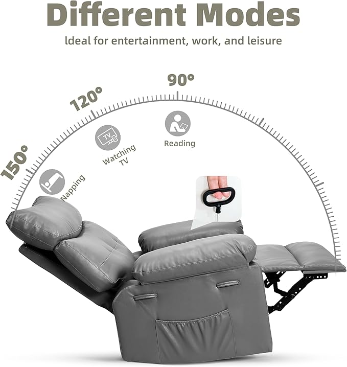 GarveeHome Oversized Recliner Chair - Image 4