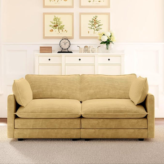 ROWHY 78'' Sectional 2 Seat Cloud Loveseat by ROWHY