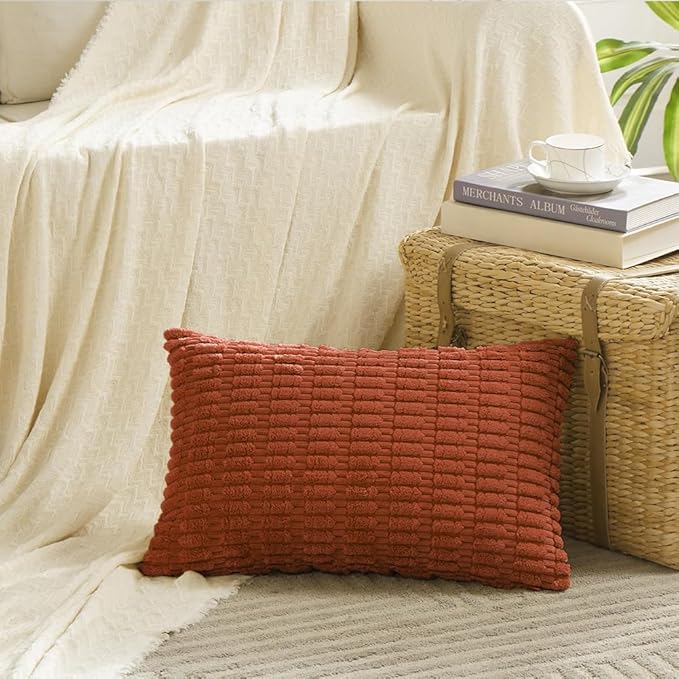 Fancy Homi 4 Packs Decorative Throw Pillow Covers - Image 2