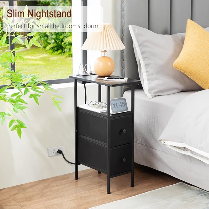 LOAKEKEL Narrow End Table Living Room - Image 9