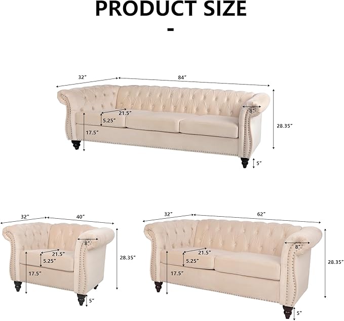AVZEAR Living Room Accent Chair, Upholstered Sofa Chair Single Sofa Chair - Image 2