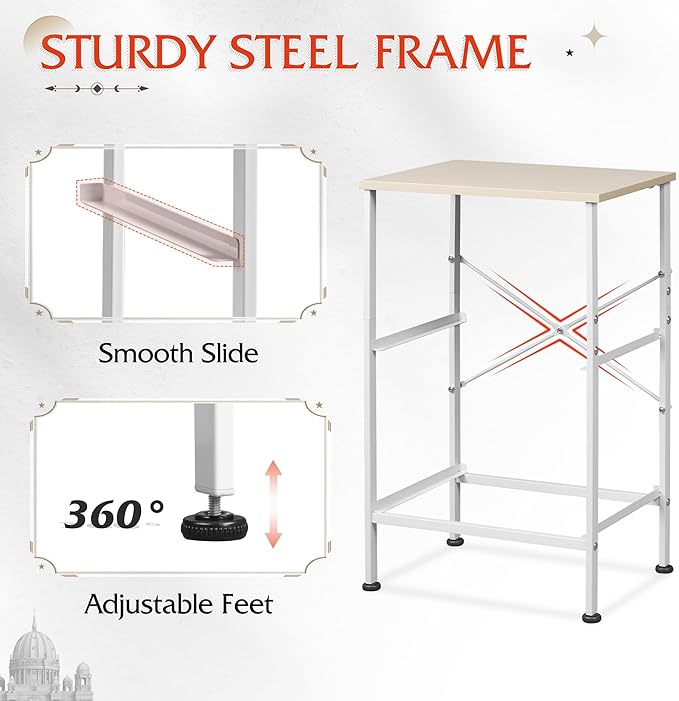 WLIVE Nightstand, Nightstand - Image 7