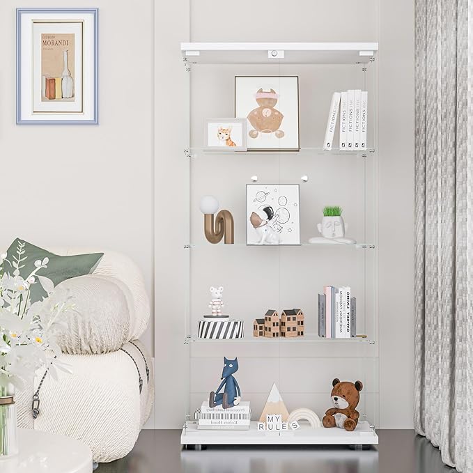 FANYUSHOW Glass Display Cabinet by FANYUSHOW