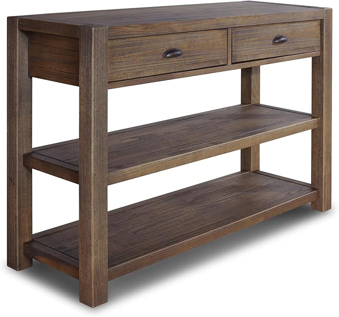 Grain Wood Furniture Montauk Console Table, Solid Wood - Image 6