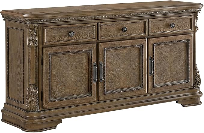 Picket House Furnishings Denali Buffet Table & Sideboard in Walnut by Picket+House