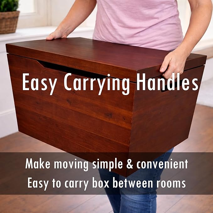 Fully Assembled, Solid Wood Storage Chest - Image 7