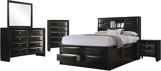 Coaster Home Furnishings Briana Transitional 5-Piece Bedroom Set Queen Size by CoasterFineFurniture