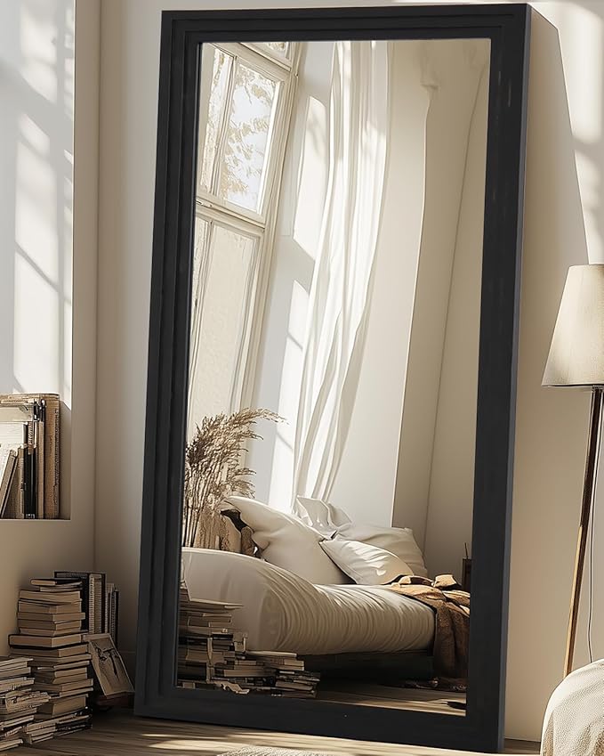 Full Length Mirror, Oversized Stand Up Mirrors Large Wall Mirrors, Wall Mounted by CoomilyBrandStory