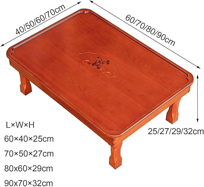 SH-tables Folding Table, Korean Solid Wood Dining Table/Study Table/Coffee - Image 2