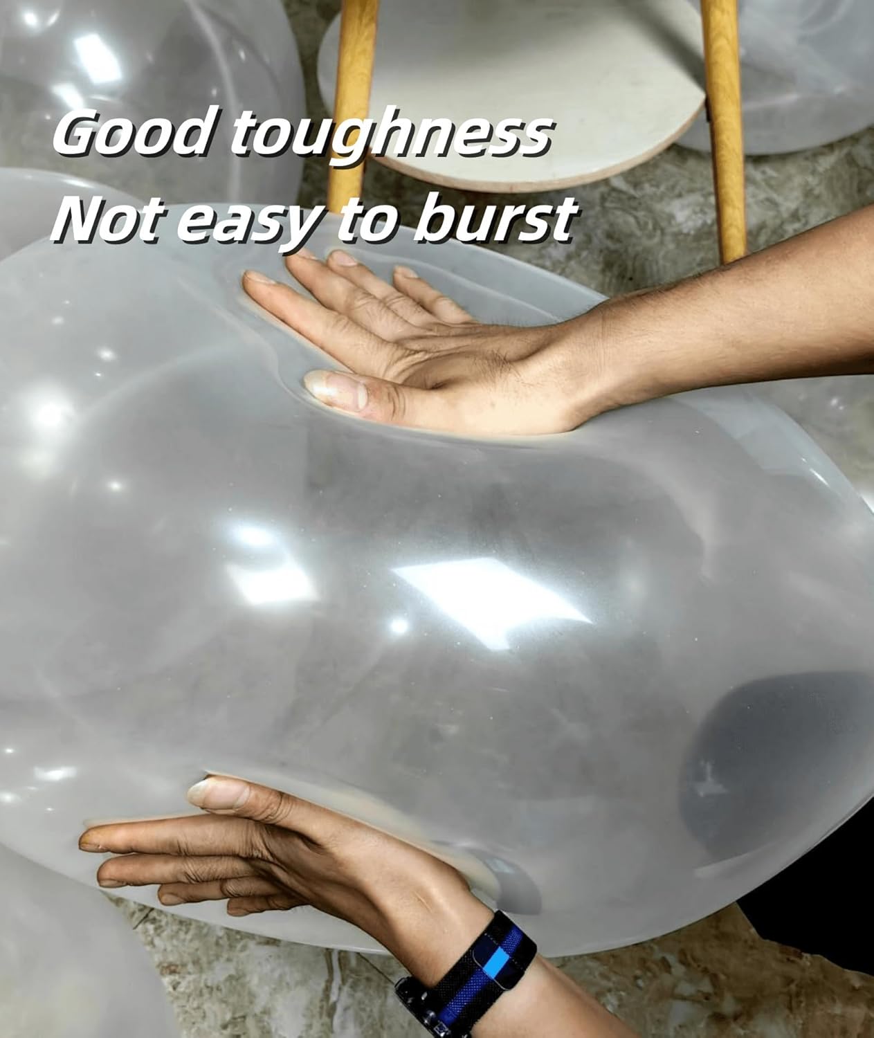 90 Pack Clear Balloons 18 Inch Clear Balloon - Stunning and Versatile Decorations for Any Occasion ZWZLIULIAN