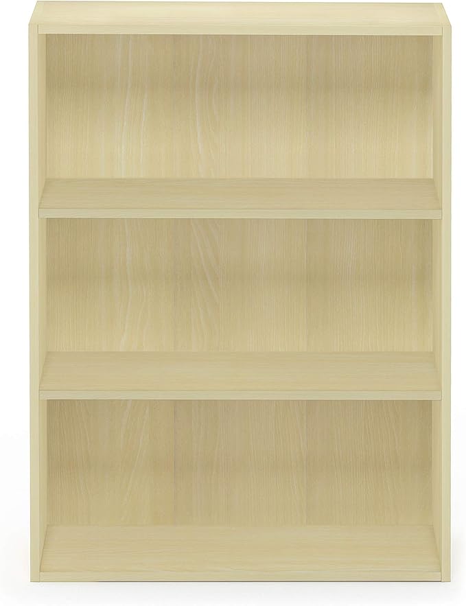 Furinno PASIR Book Shelf, 3-Tier Bookshelf, Storage Shelves Bookcase, 9.7 x - Image 9