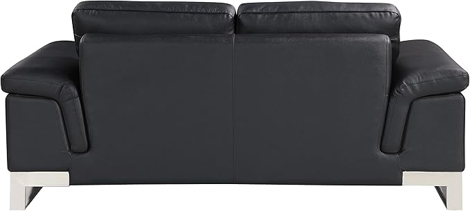 Blackjack Furniture Weston Collection Genuine Italian Leather Living Room - Image 4