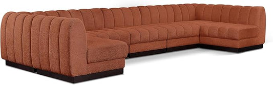 Meridian Furniture 124Cognac-Sec7A Quinn Collection Modern | Contemporary by MeridianFurniture