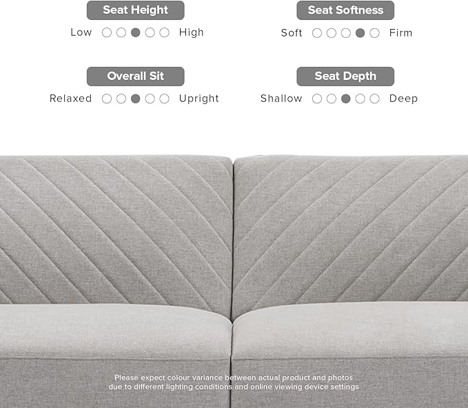 mopio 76.4" Futon Sofa Bed, Sleeper Sofa, Mid Century Modern Futon Couch - Image 6