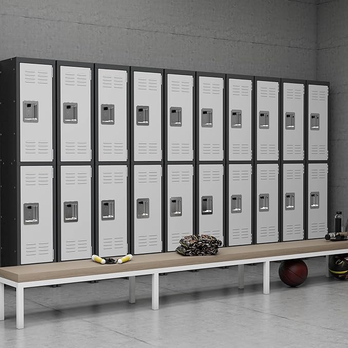 Metal Storage Locker, Lockable Employees Metal Locker - Image 7