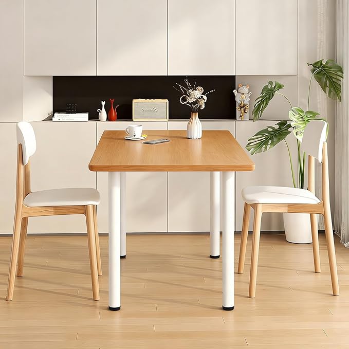 QLLY 30 inch Adjustable Metal Desk Legs, Heavy Duty Furniture Table Legs - Image 7
