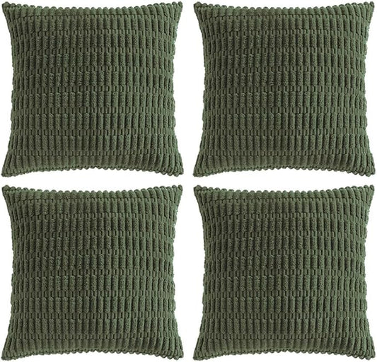 Fancy Homi 4 Packs Decorative Throw Pillow Covers by Fancy+Homi