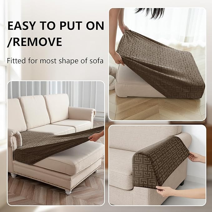 UNBBRRL Stretch Couch Armrest Covers - Image 4