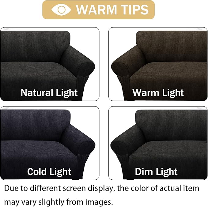 Armchair Slipcover with 1 Pillow Cover - Image 6