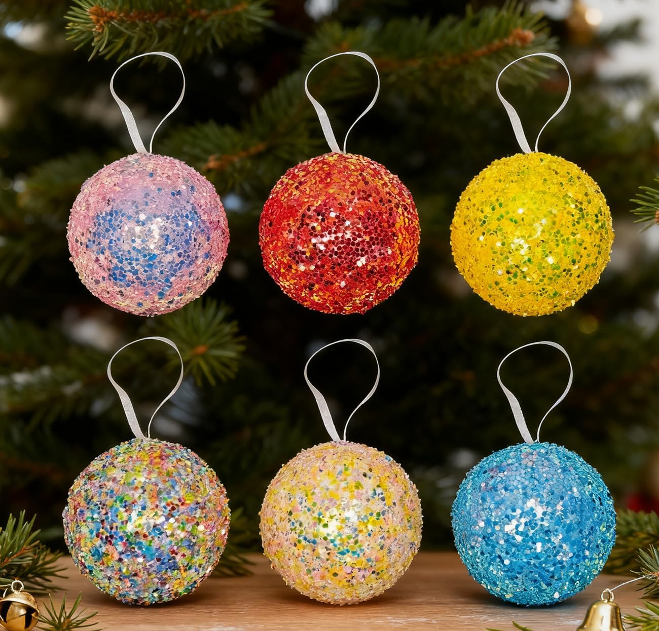 LANGXUN 6pcs Candy Land 2025 Xmas Birthday Party Wedding Suppiles Decoration, Hanging Candy Cane Christmas Tree Décor, Christmas Decorative Hanging Ornaments Crafts