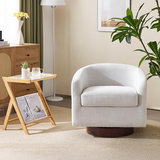 VINGLI 360°Swivel Accent Chair by VINGLI