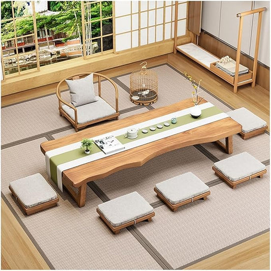 Wooden Japanese Floor Table by Unknown