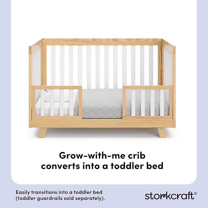 Storkcraft Beckett 3-in-1 Convertible Crib – GREENGUARD Gold Certified - Image 5