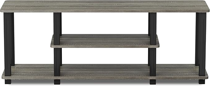 Furinno Turn-N-Tube No Tools 3D 3-Tier Entertainment TV Stand up to 50 inch TV - Image 5