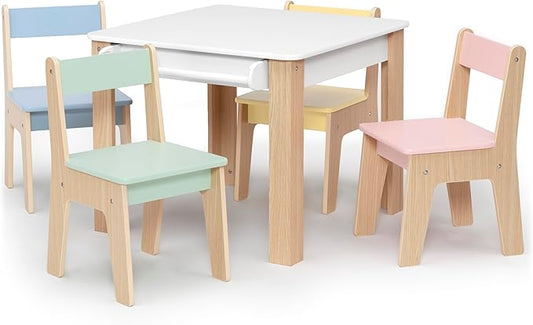 Delta Children - GapKids Table and 4 Chair Set - Greenguard Gold Certified by DeltaChildren
