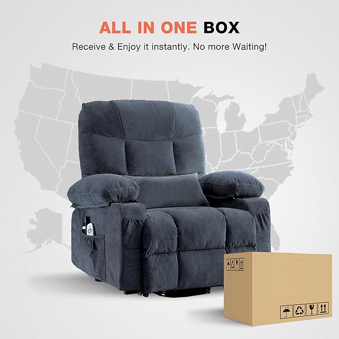 MAHOMICO Power Lift Recliner Chair - Image 9