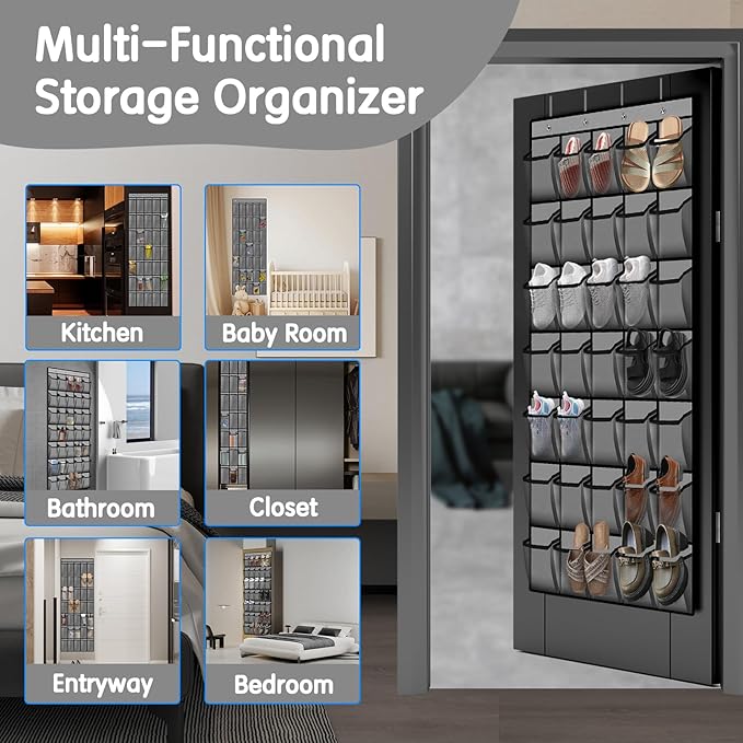 Kotkn 35 Compartment Over The Door Storage - Image 5