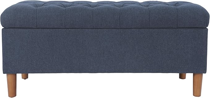 Homepop Home Decor | Tufted Ainsley Button Storage Ottoman Bench by HomePop