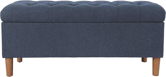 Homepop Home Decor | Tufted Ainsley Button Storage Ottoman Bench by HomePop