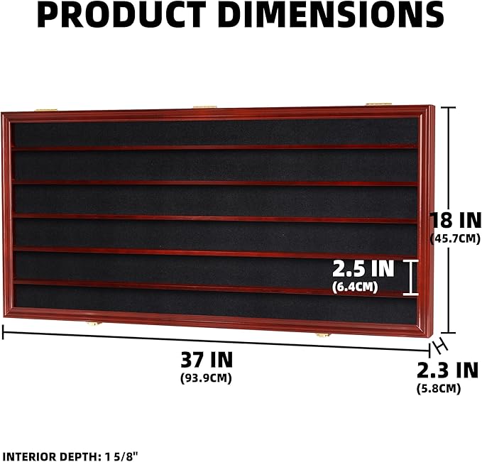 DisplayGifts Block Toy Minifigures Miniatures Display Case Frame Wall Cabinet - Image 2