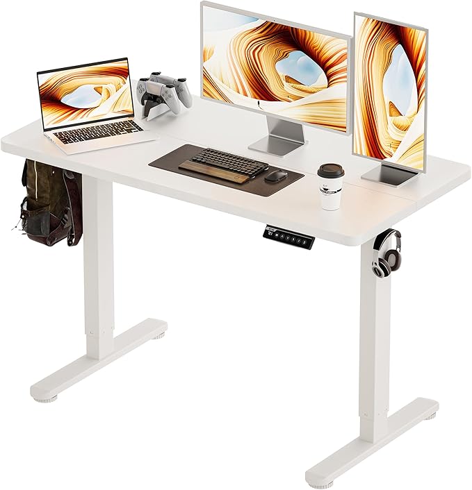 BIZUM Standing Desk Electric Adjustable Computer Desk-Stand up Desk Office by Unknown
