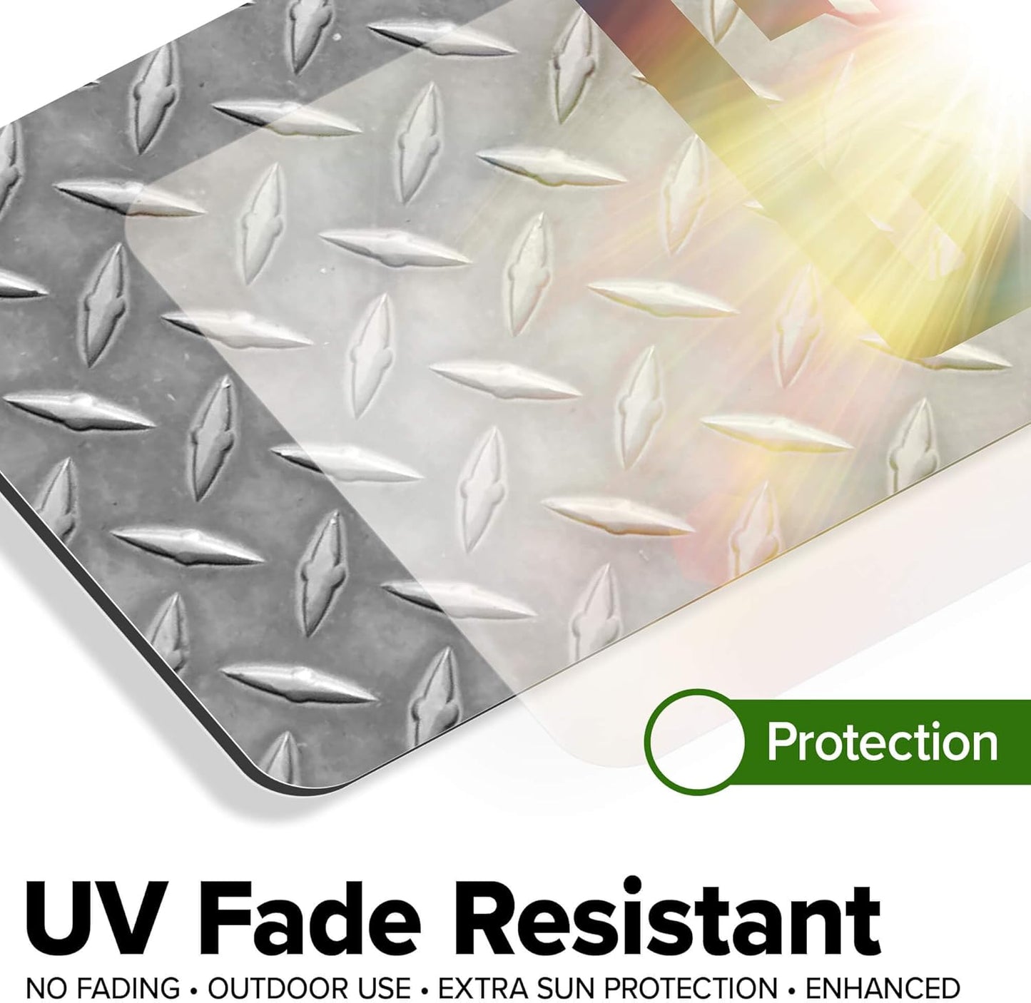 Custom Sign, Custom Street Sign, 11 Font Colors, 13 Font Styles, 4 Hole Options, 22 Sizes, 6x30 Inches, Rust Free DiBound, Fade Resistant, Made in USA by My Sign Center (Diamond Metal)