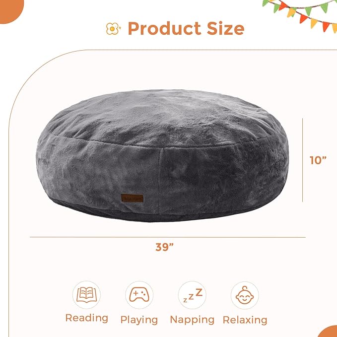 MAXYOYO 3 in 1 Kids Bean Bag Chair, Child Floor Sofa - Image 3