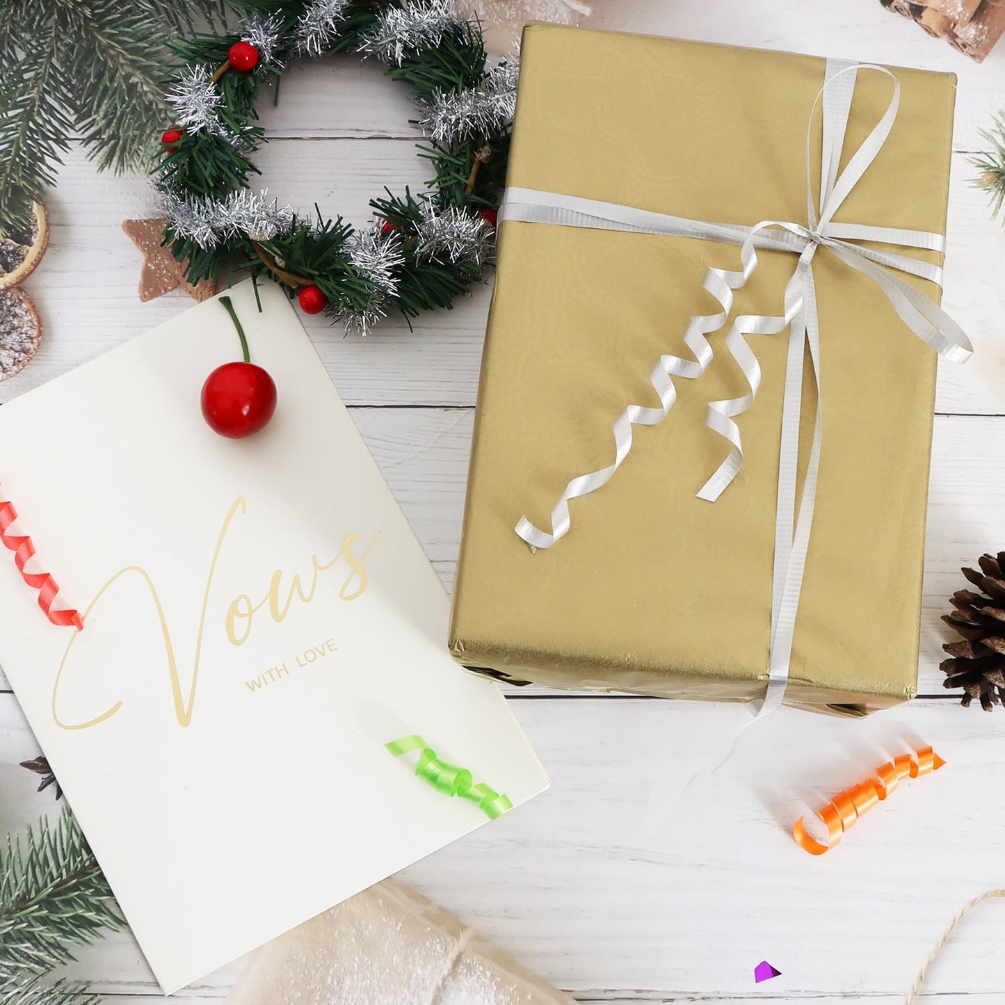 BEISHIDA 500 Yards Matte Silver Curling Ribbon Balloon String Crimped Ribbons for Gift Wrapping Ribbon for Birthday Halloween Party Decoration Festival Art Craft Christmas Gift Wraps