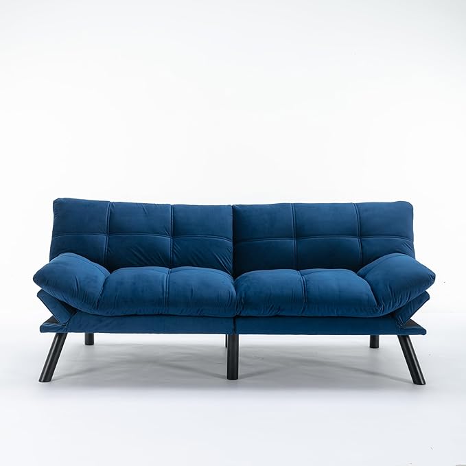 GDFStudio Hayezc Loveseat Sofa, Convertible Sofa Bed, 2-in-1 Folding Modern - Image 5