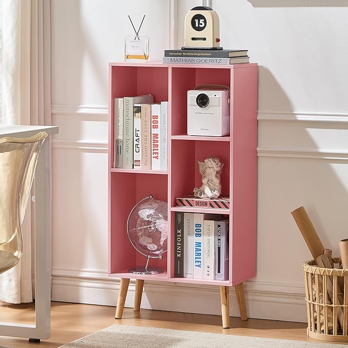 LEYAOYAO 5 Cube Bookshelf 3-Tier Bookcase by LEYAOYAO-Findtheshiningpointofyourideallife%EF%BC%81